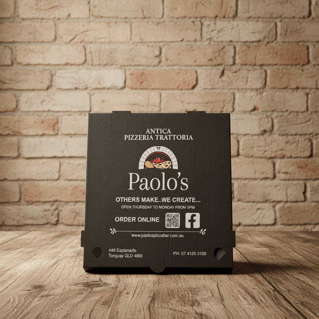 Pizza Boxes (Fully Customised – Multi Colour Print)