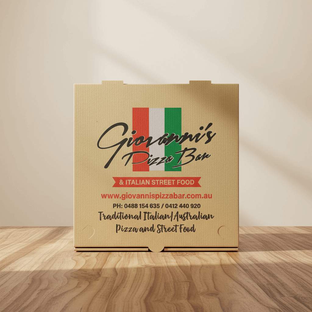 Pizza Boxes (Fully Customised – Multi Colour Print)