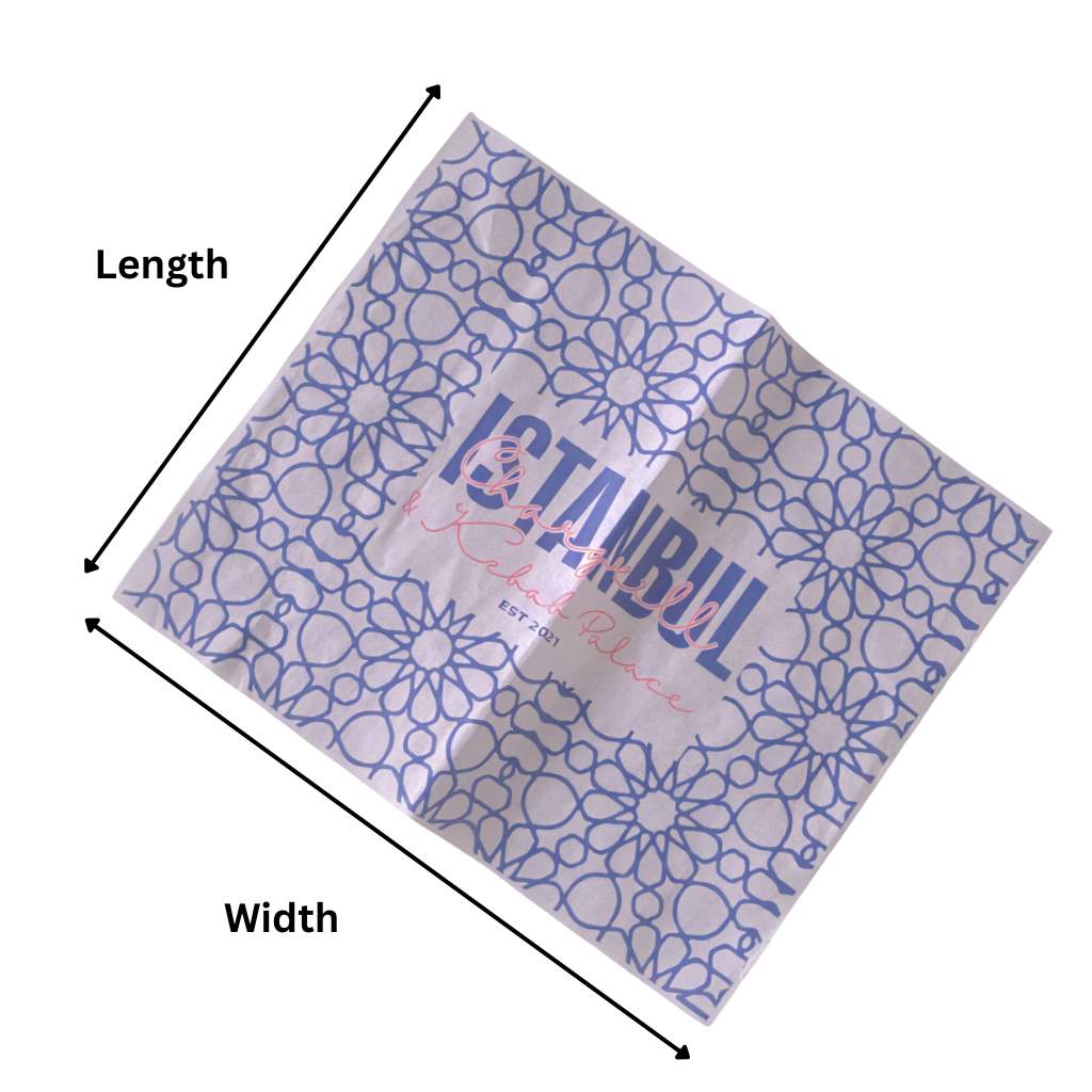 Custom Size Greaseproof Paper