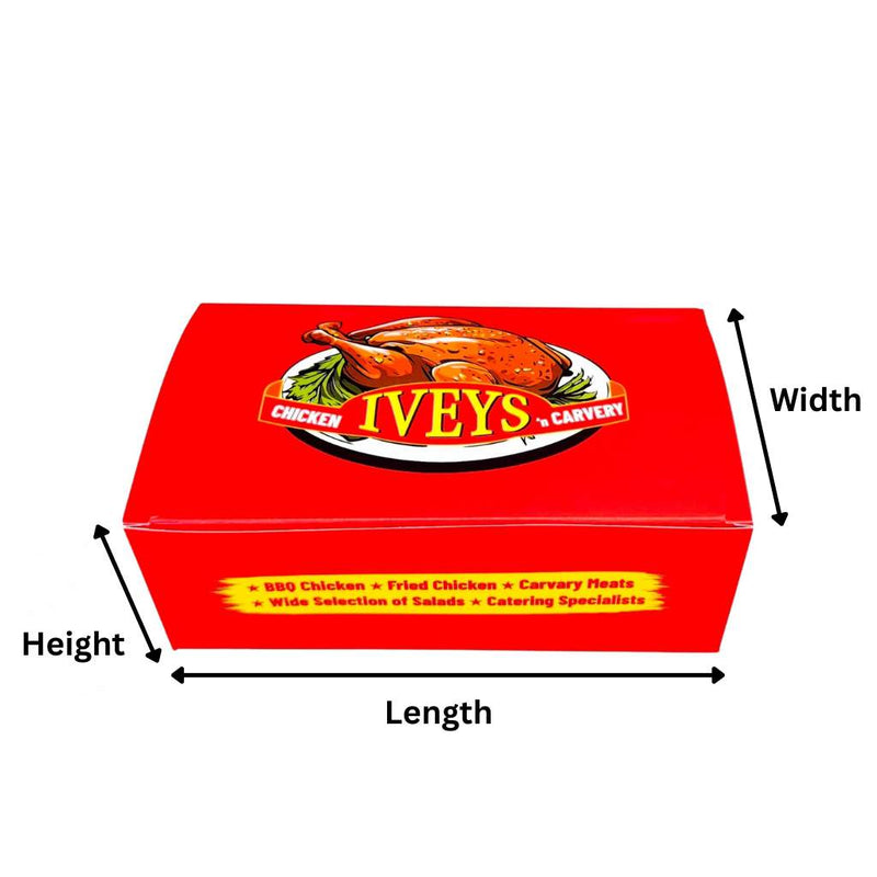 Food Boxes (Fully Customised – Multi Colour Print)